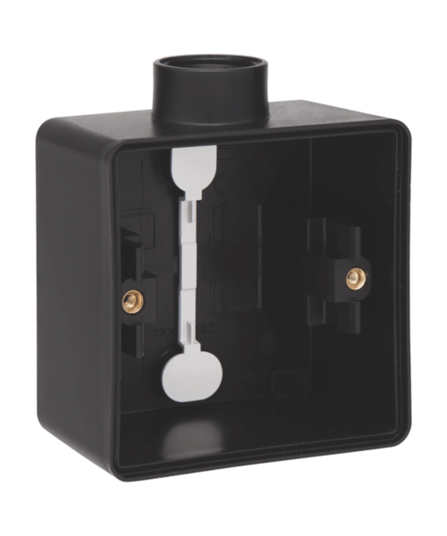 Boîte simple Hydro - Noir - 1 entrée M20 - IP55 - Niko