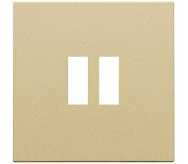 Enjoliveur pour chargeur USB - Double - Gold Coated - Niko